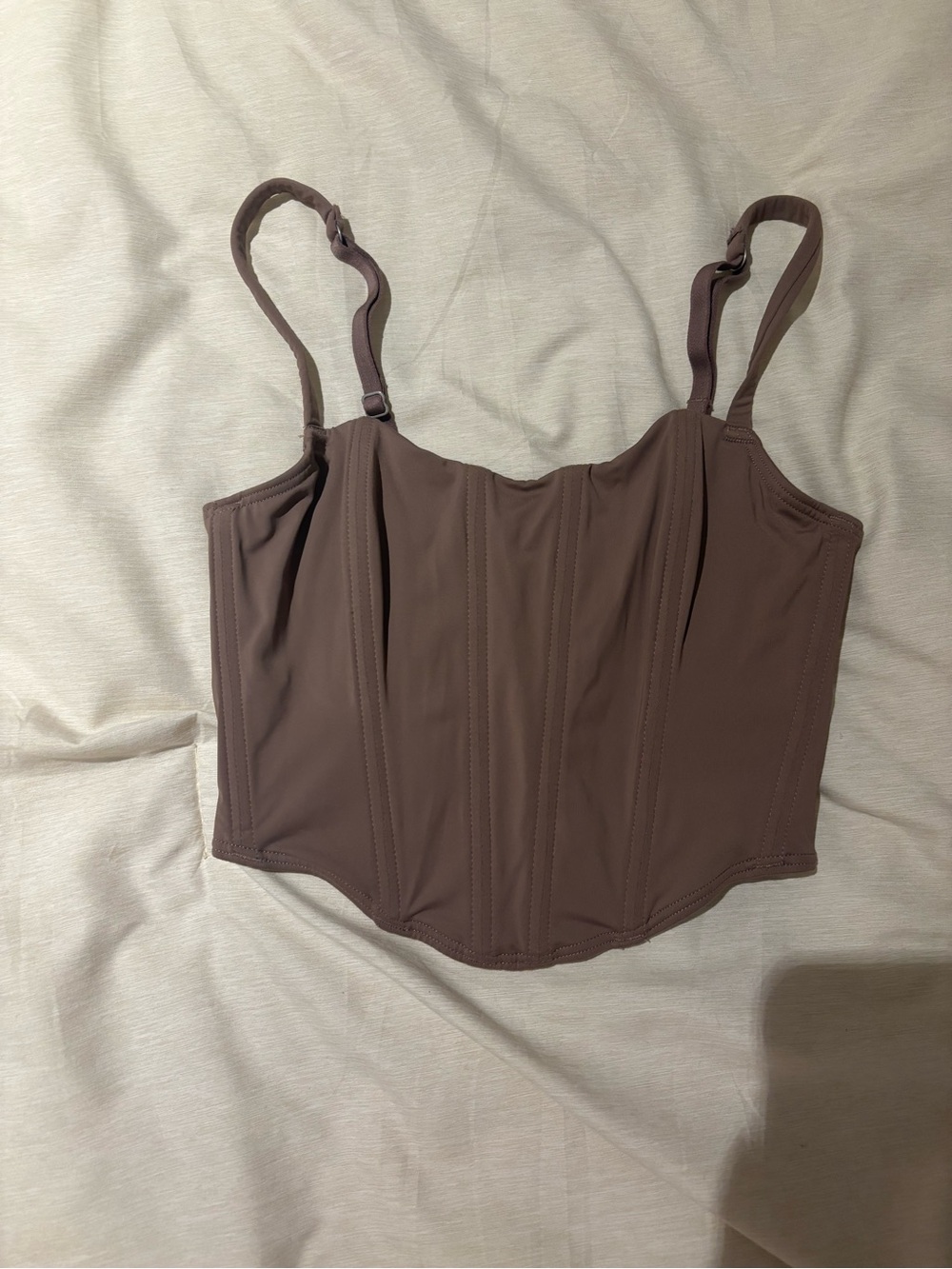 Brown Corset Top